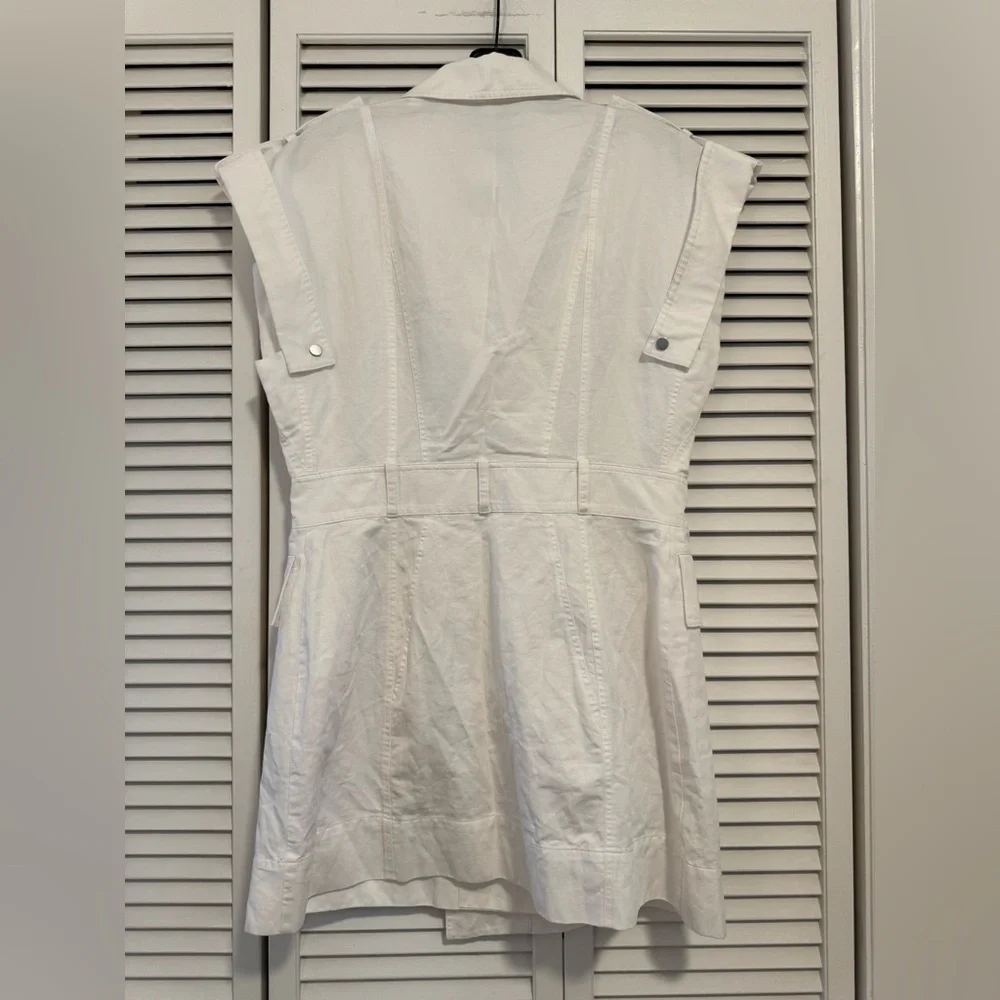 🆕 ALC White “Ryan” Mini Dress - Picture 8 of 13